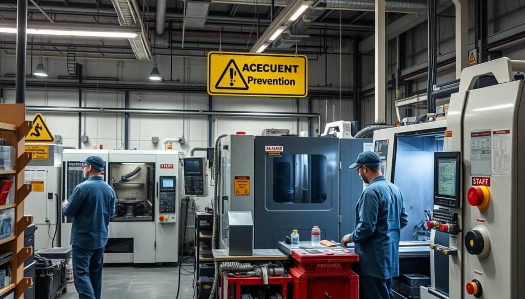 Industrial Accident Prevention in CNC Machining