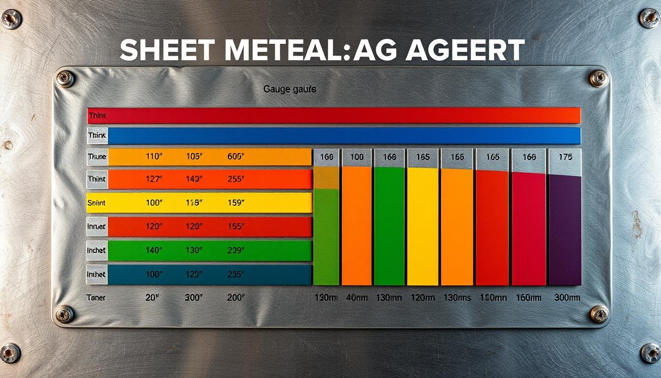 sheet metal gauge chart​