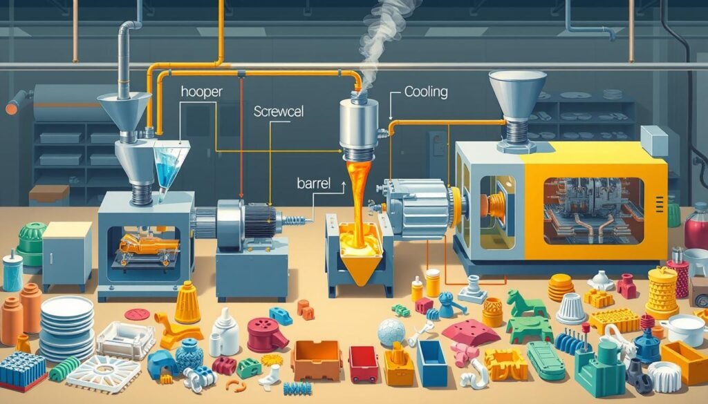 injection molding workflow