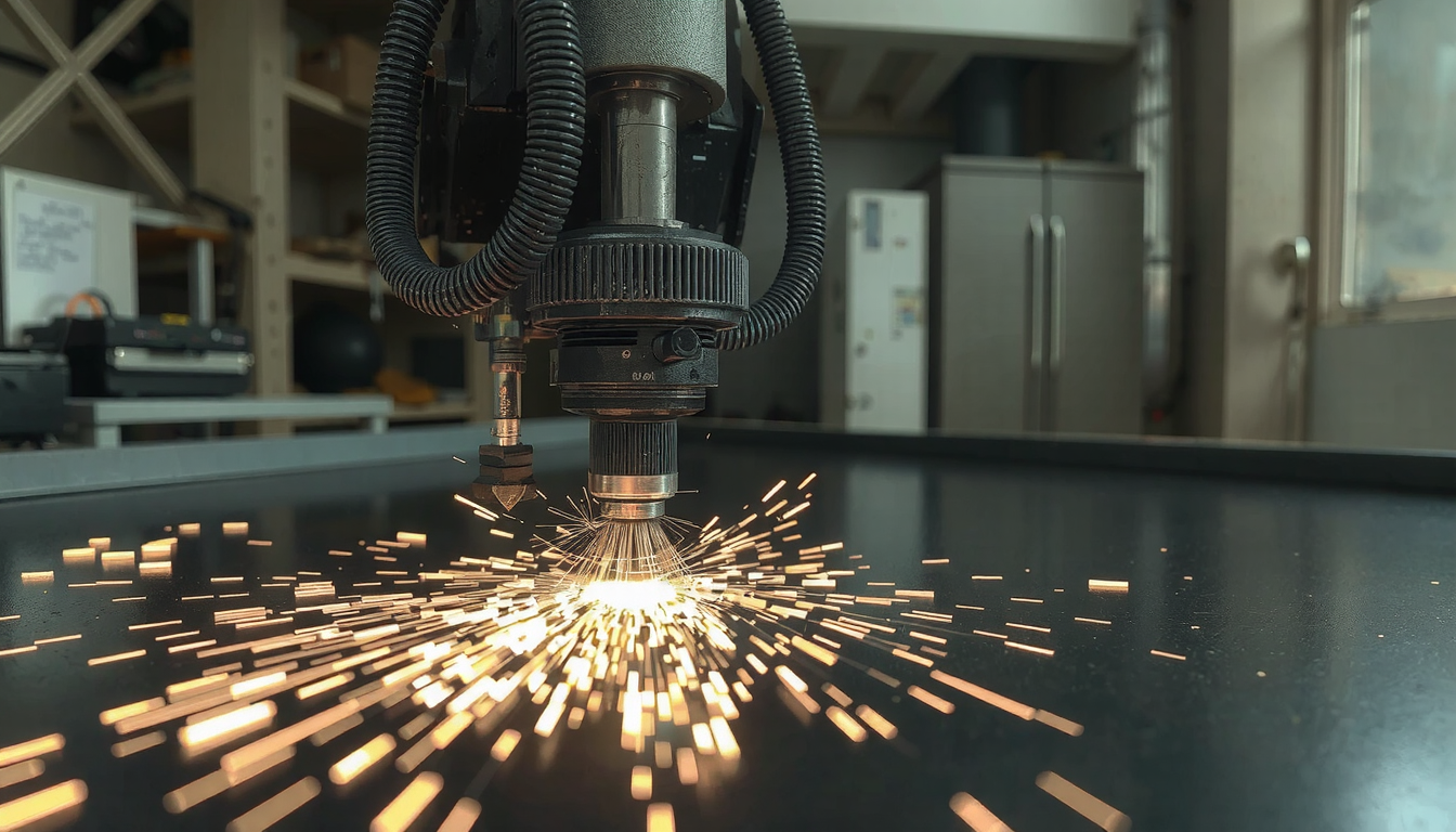 how does laser cutting work