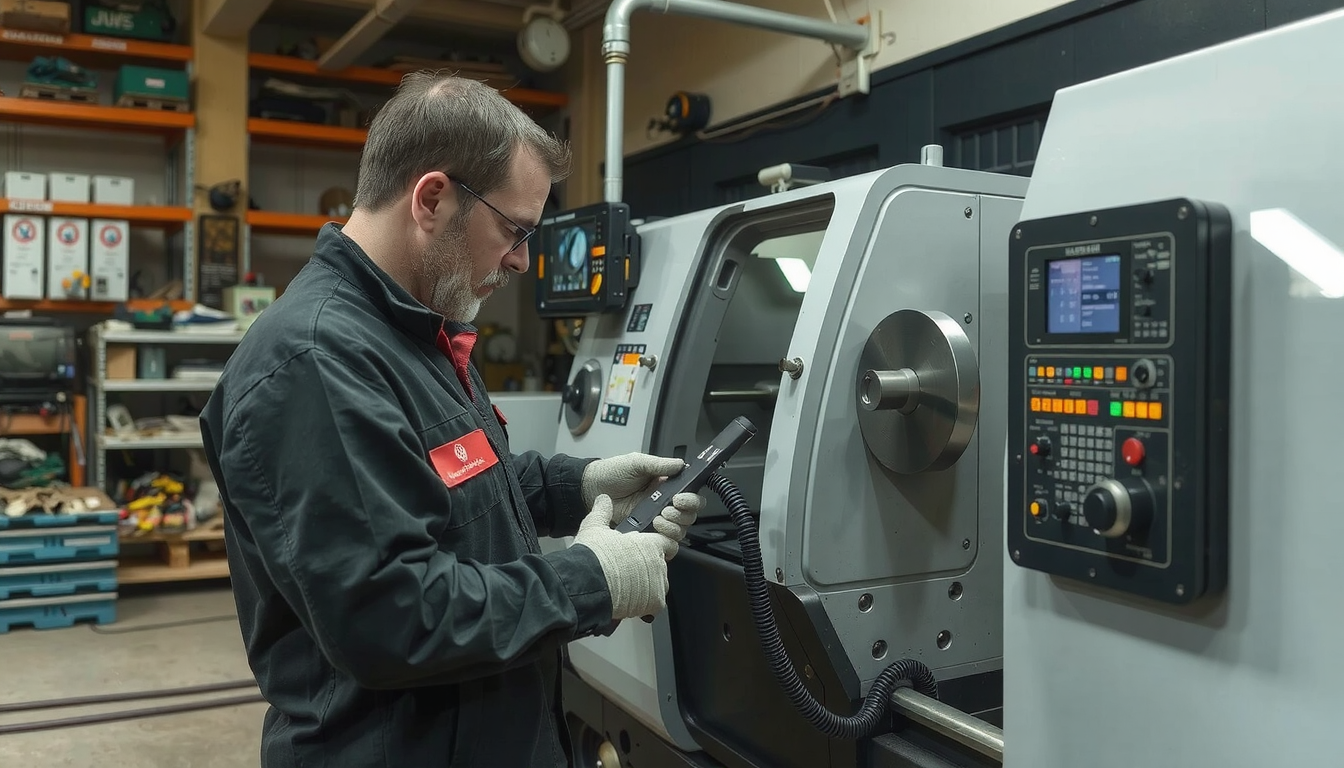 how to operate a cnc lathe