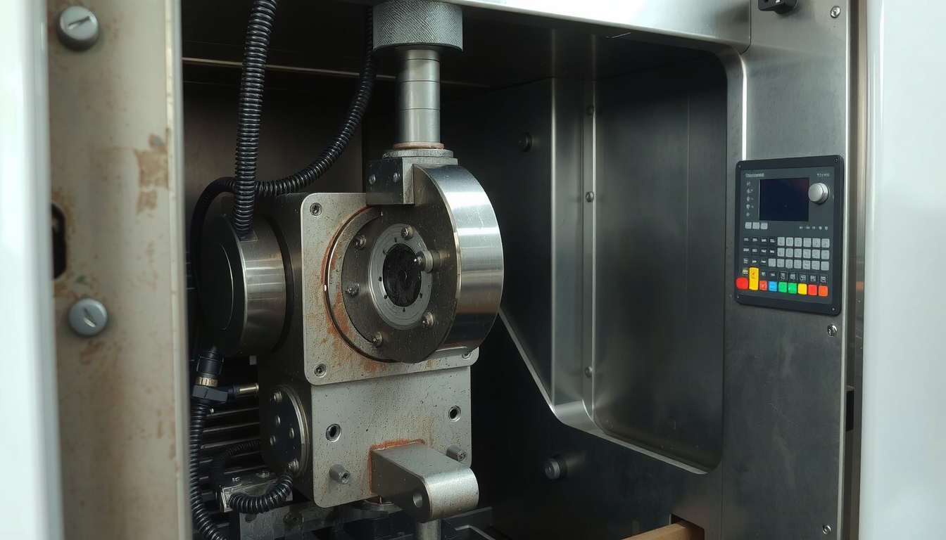 KEY COMPONENTS OF A CNC LATHE