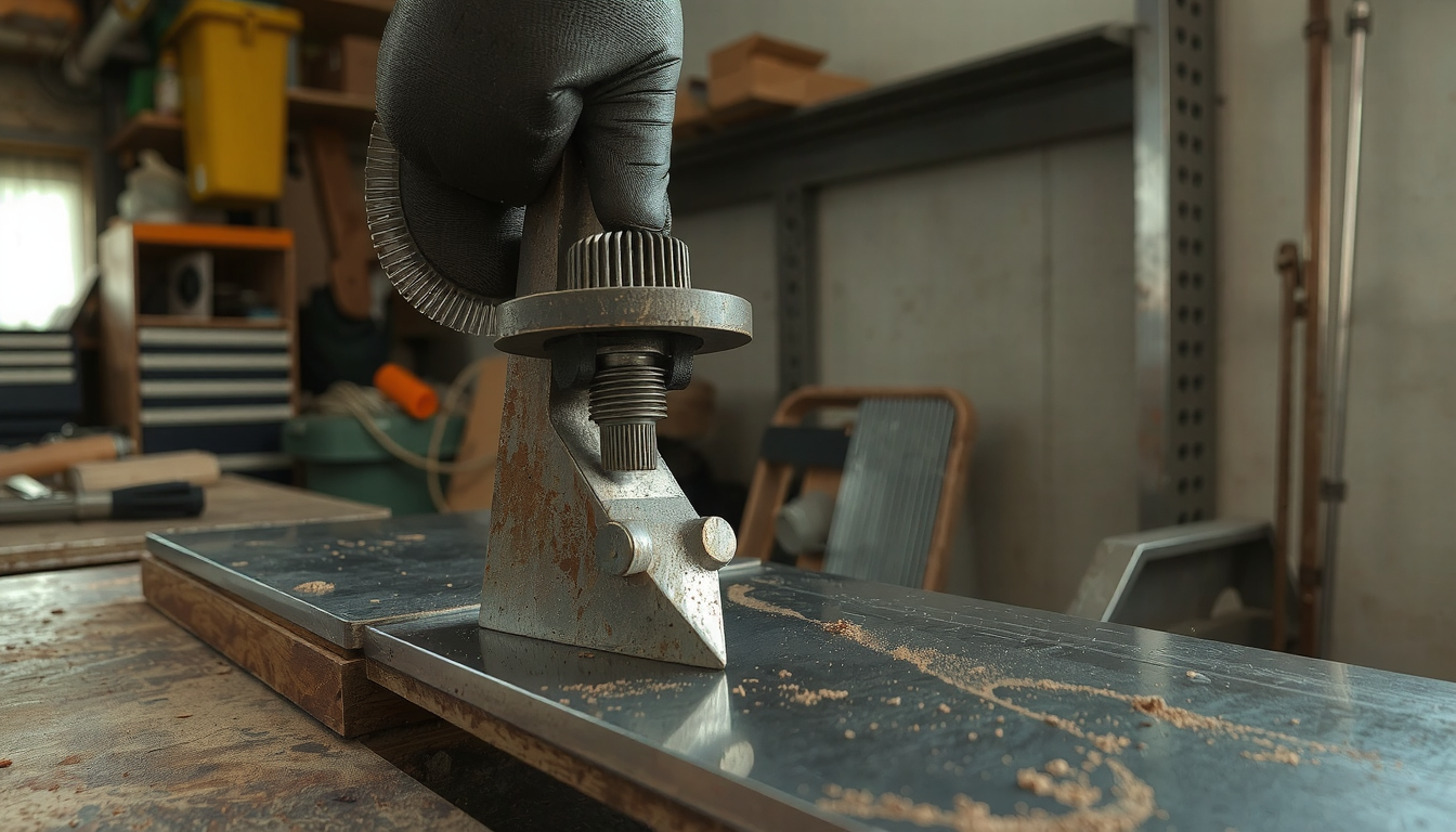 how to make a sheet metal folder