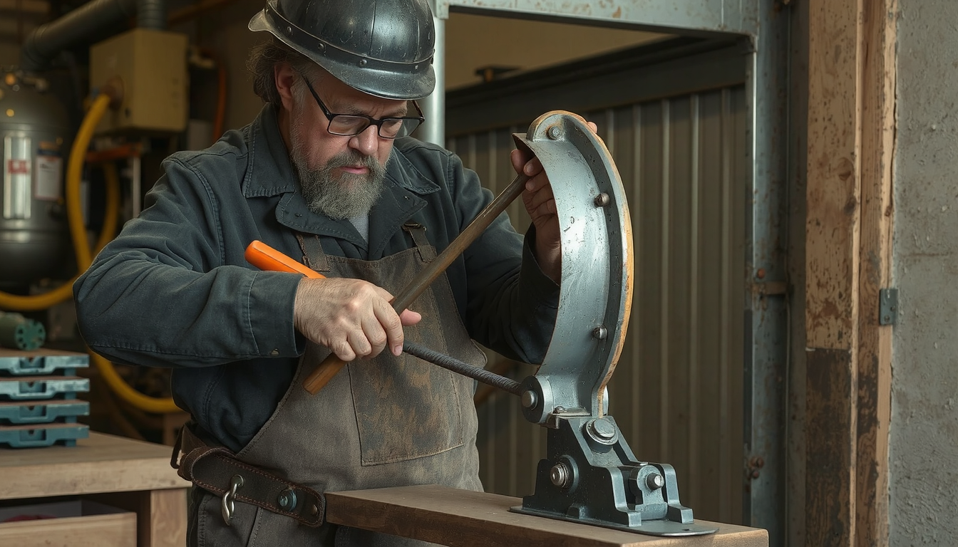 how to use a sheet metal bender