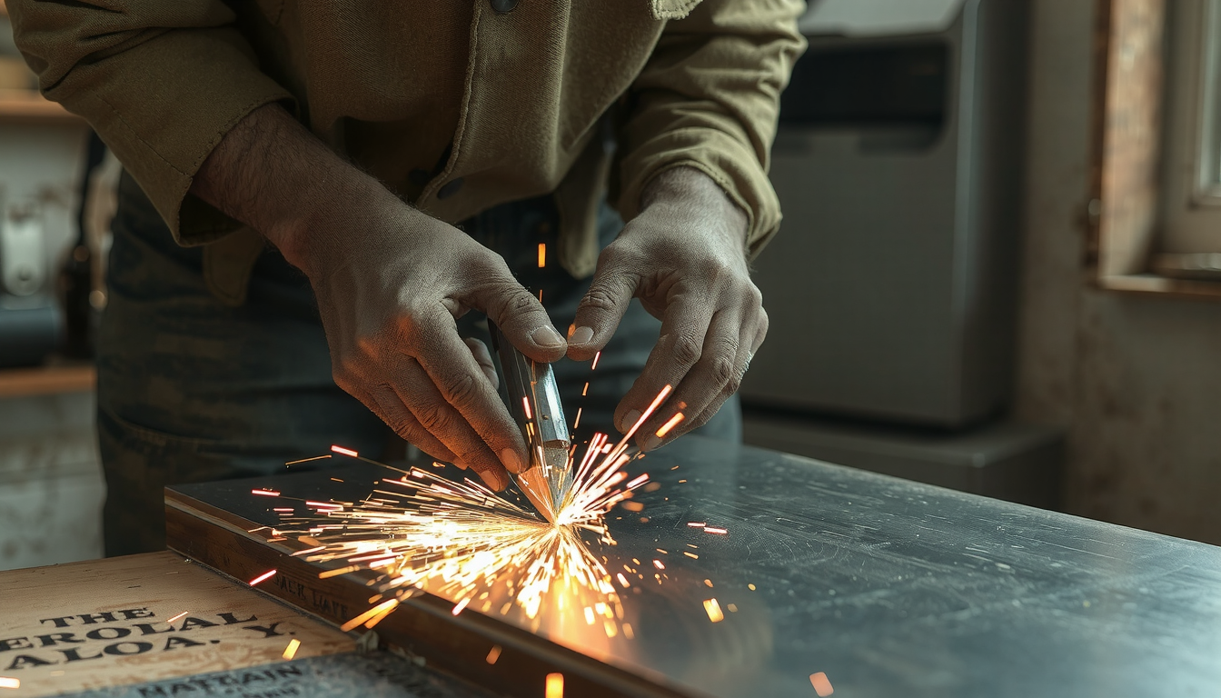 Method 2: How to Cut a Sheet of Metal with Power Tools Method 2: How to Cut a Sheet of Metal with Power Tools