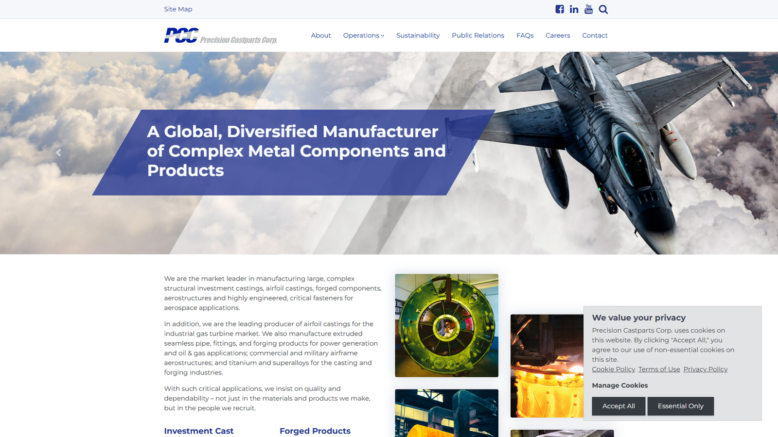 Moog Inc. Precision part manufacturers