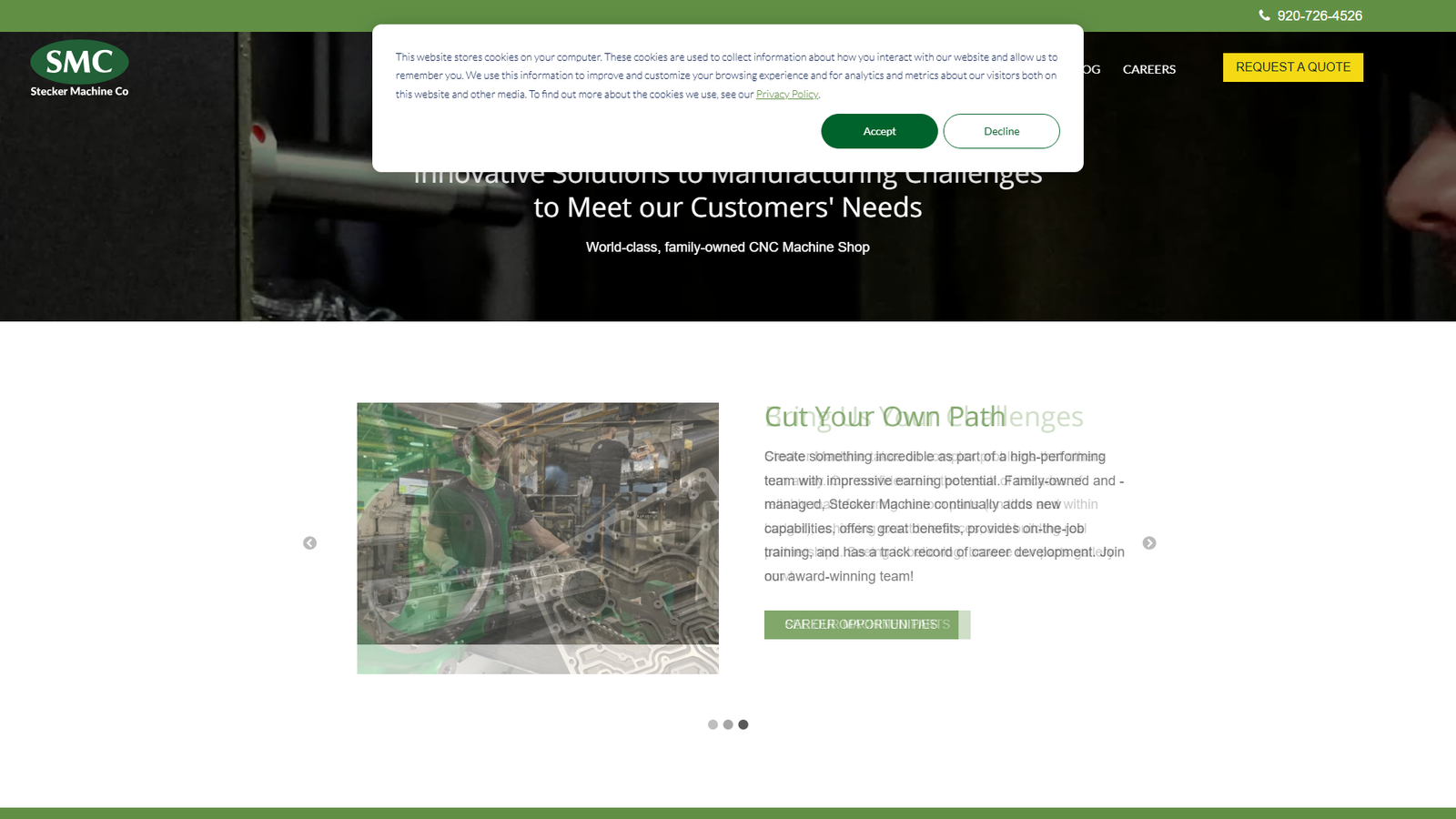 Steckermachine CNC parts supplier