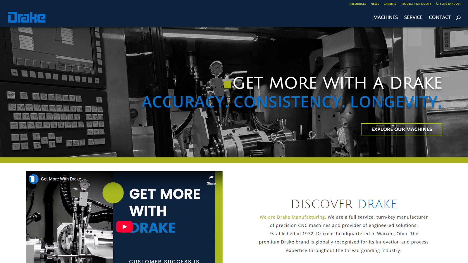 Drake Manufacturing CNC machining suppliers