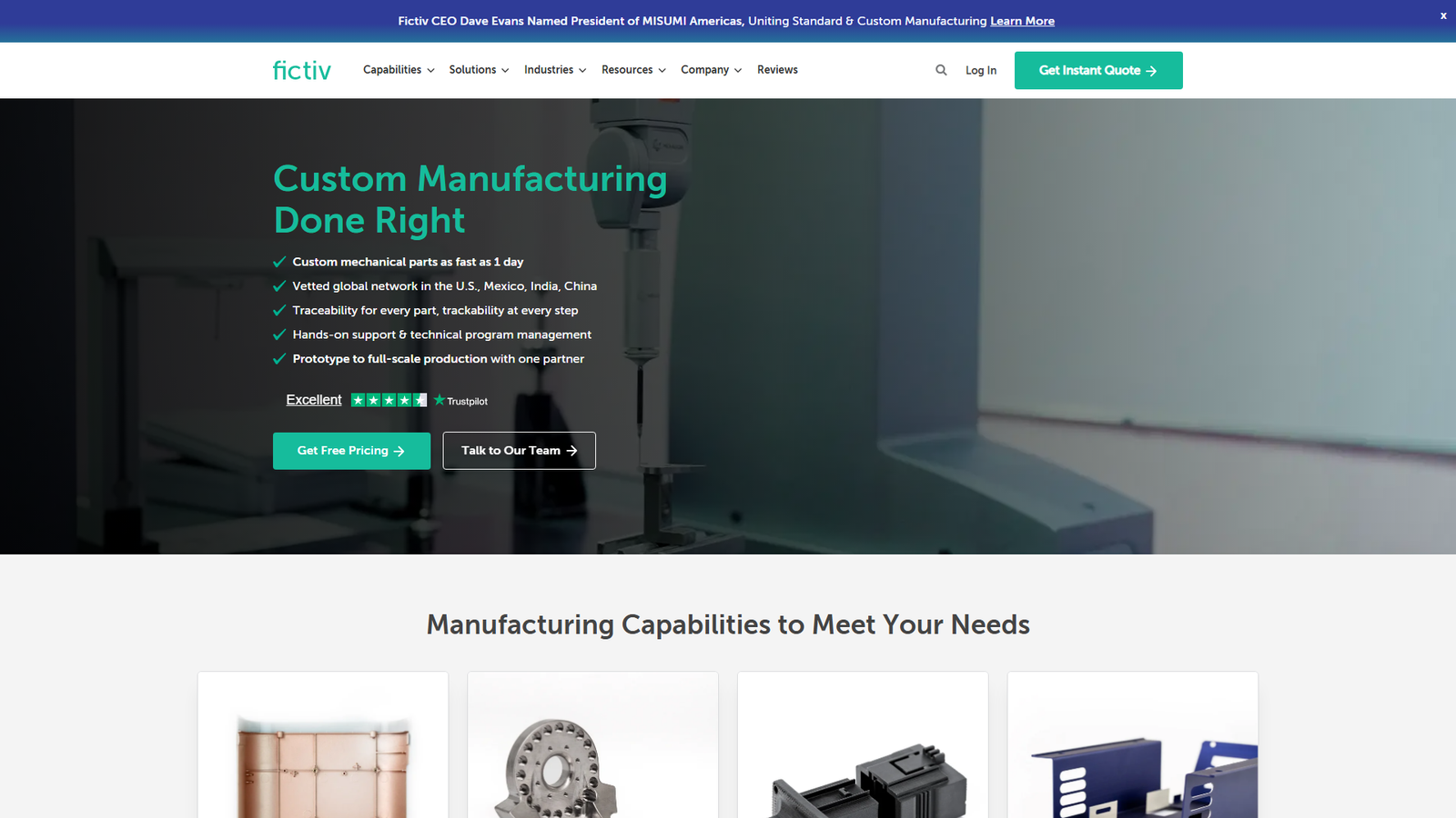 Fictiv Nearby CNC services