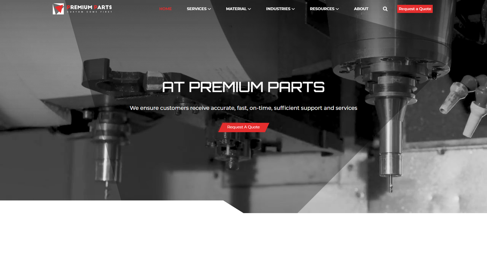 Premium Parts CNC machining for aluminum