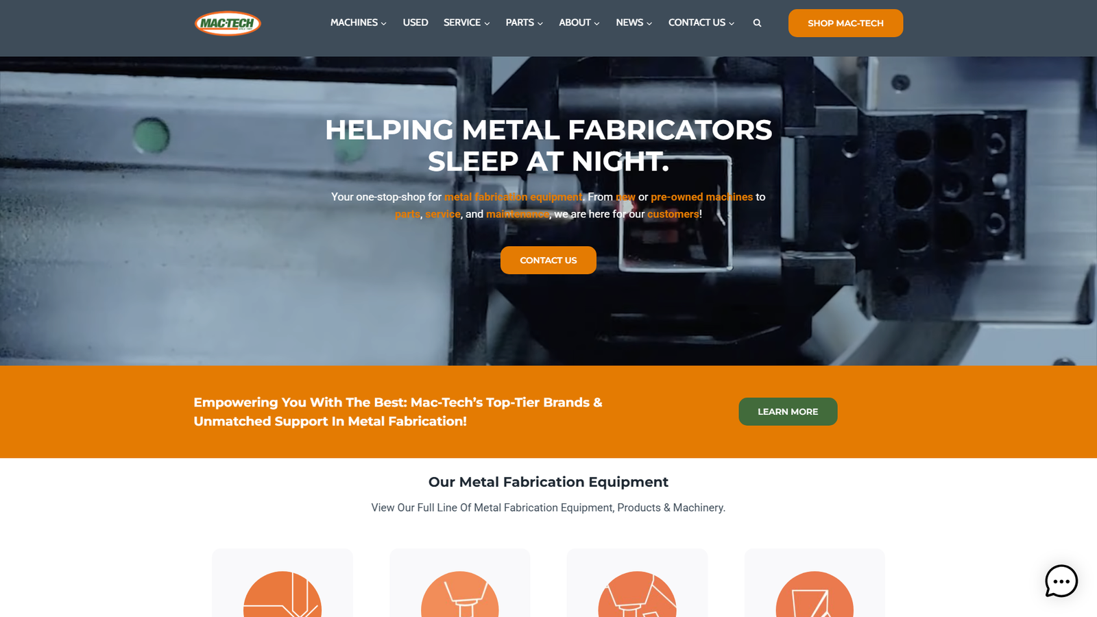 Mac-Tech CNC service location