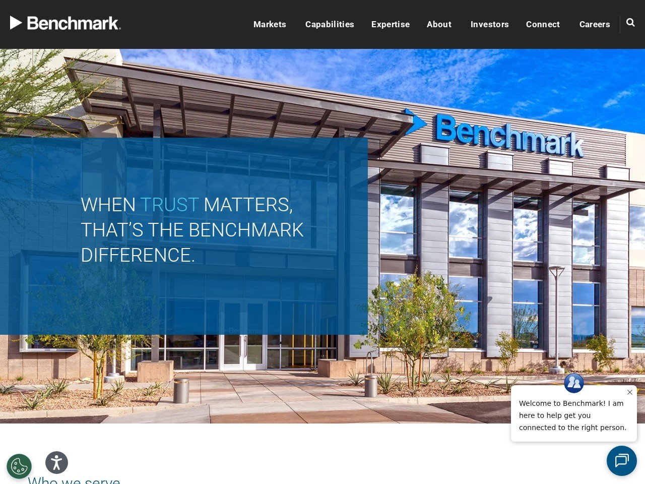 Benchmark CNC machining solutions