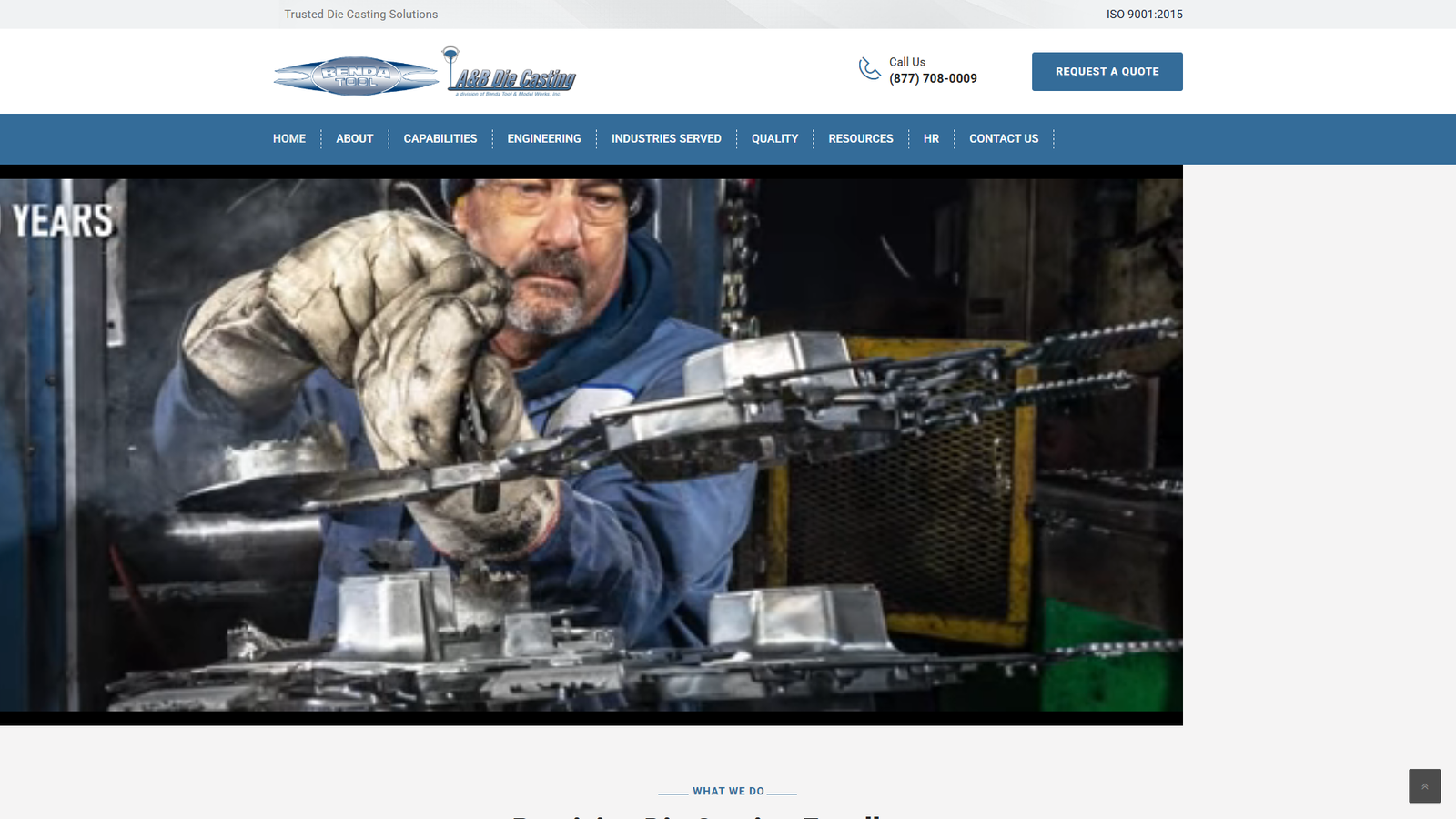 A&B Die Casting CNC machining