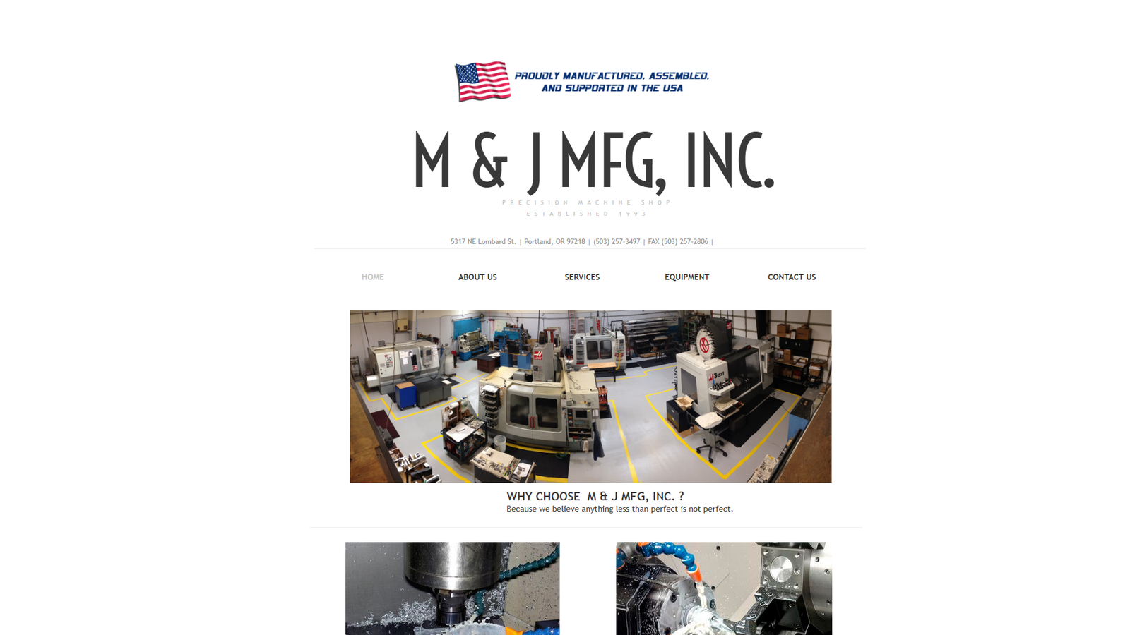 Portlandprecision CNC fabrication