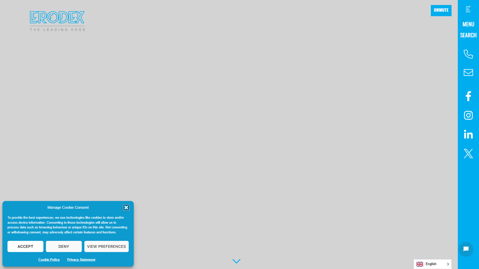 Erodex (UK) Limited CNC cutting services