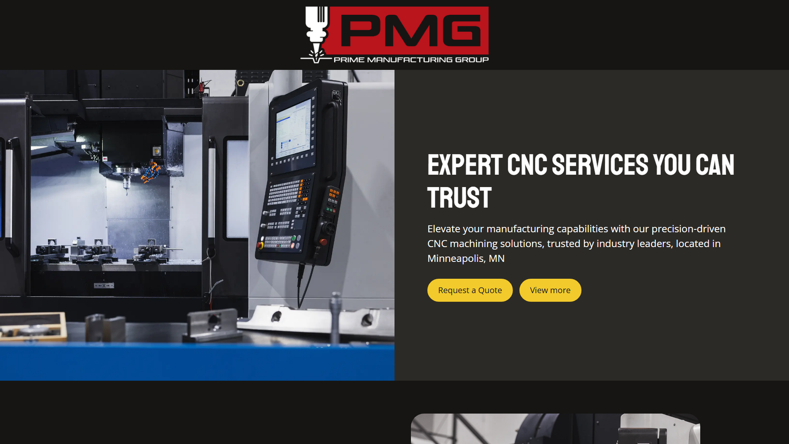 Pmg-Mfg Custom CNC services
