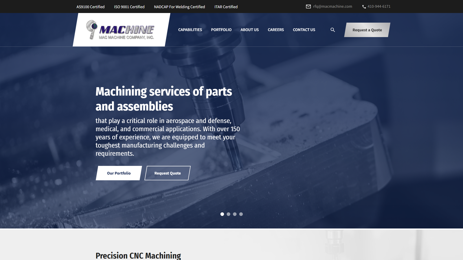 Macmachine CNC manufacturing