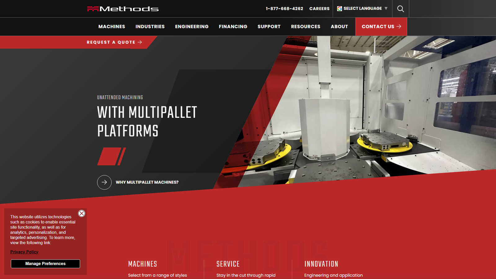 Methods Machine Tools CNC news headlines