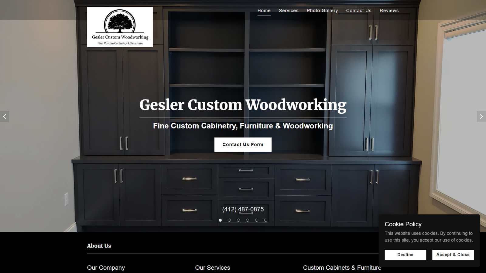Gesler Custom Woodworking Digital woodworking solutions
