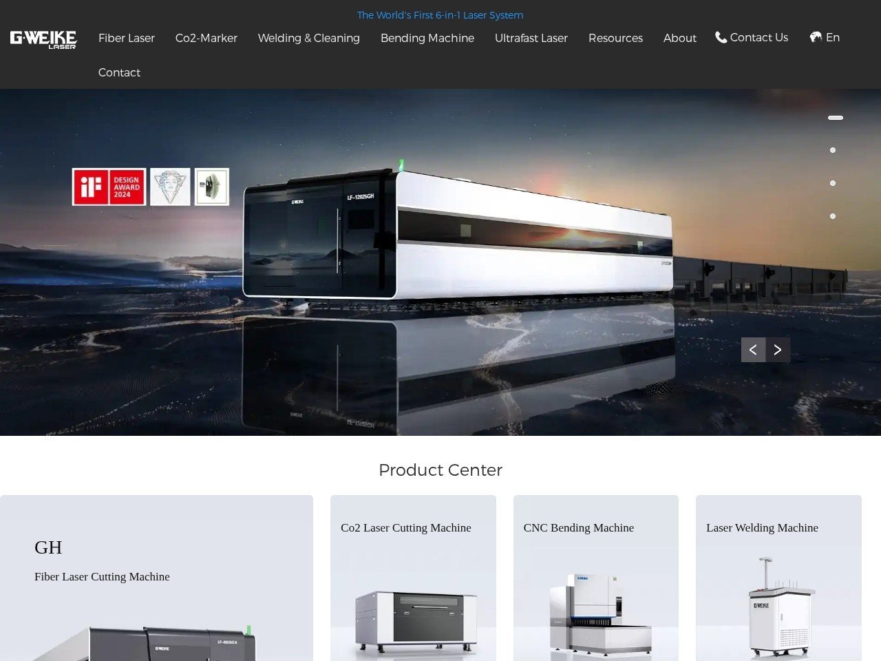 Gweike Laser CNC milling machine