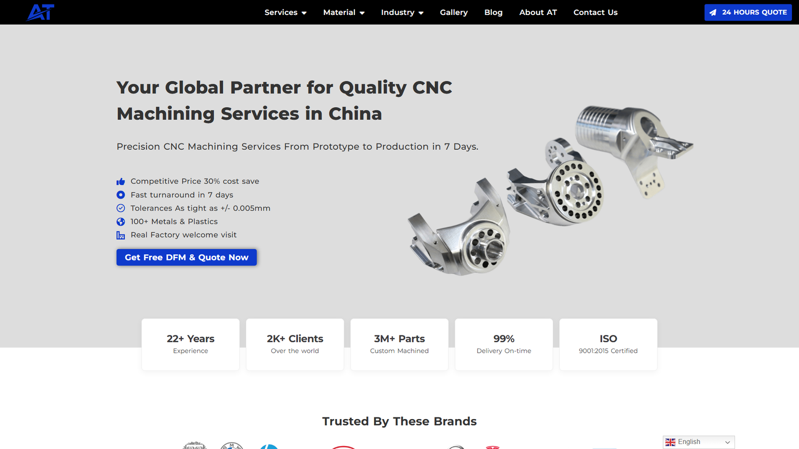 AT-Machining CNC machining services China