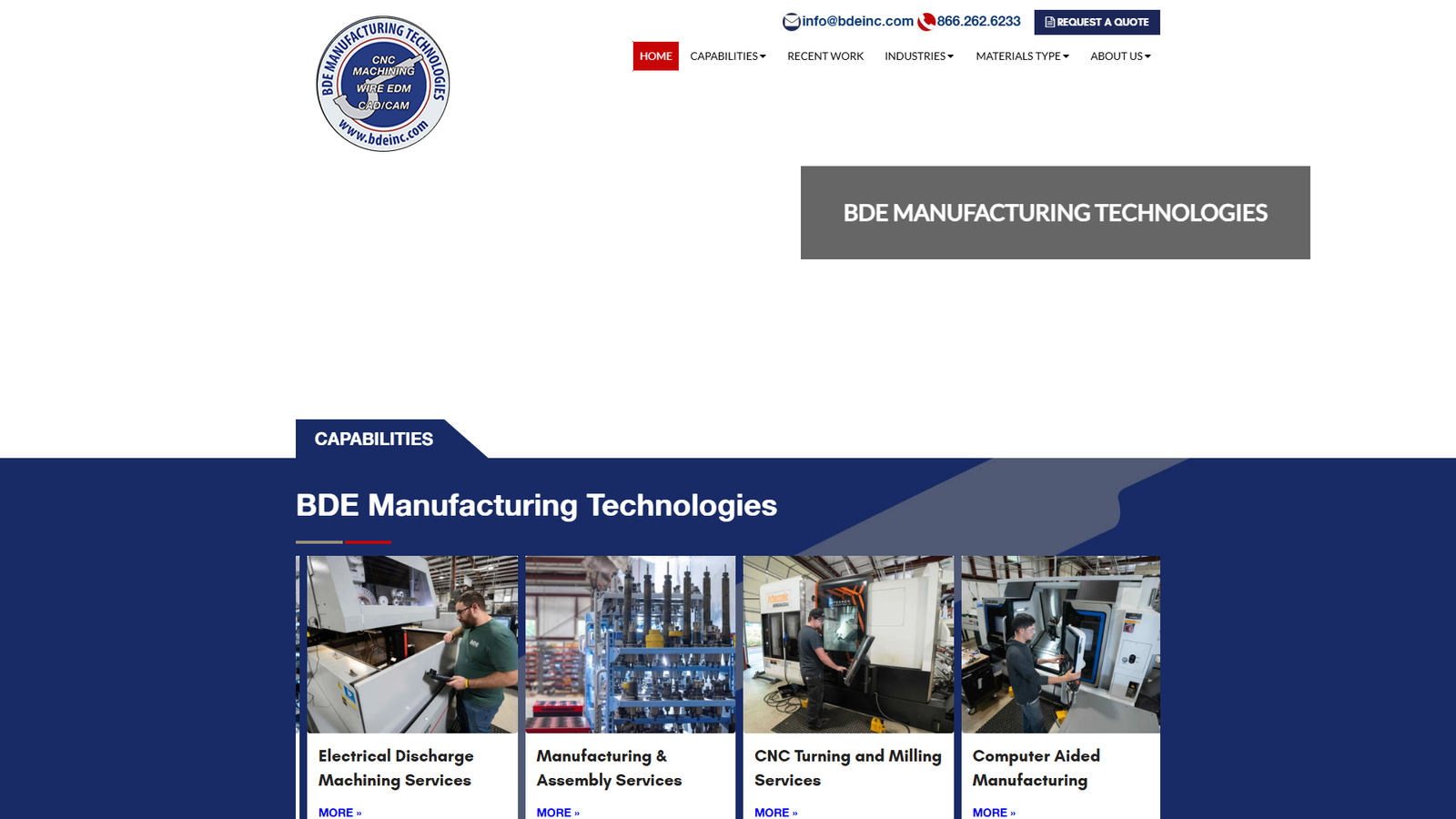 Bdeinc Local CNC fabrication