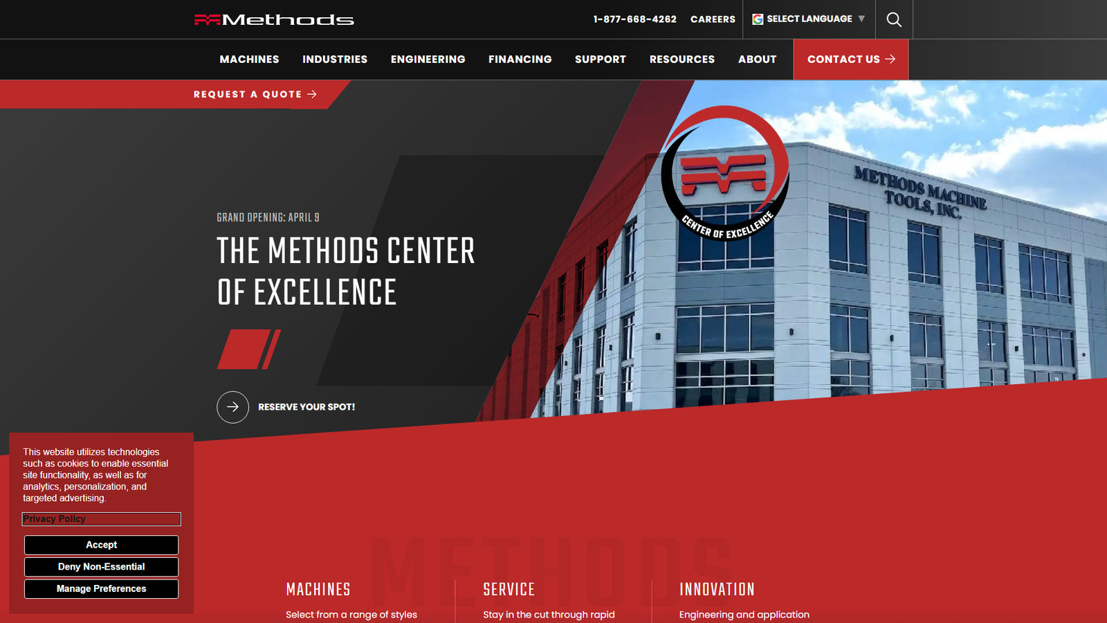 Methods Machine Tools CNC tool producers