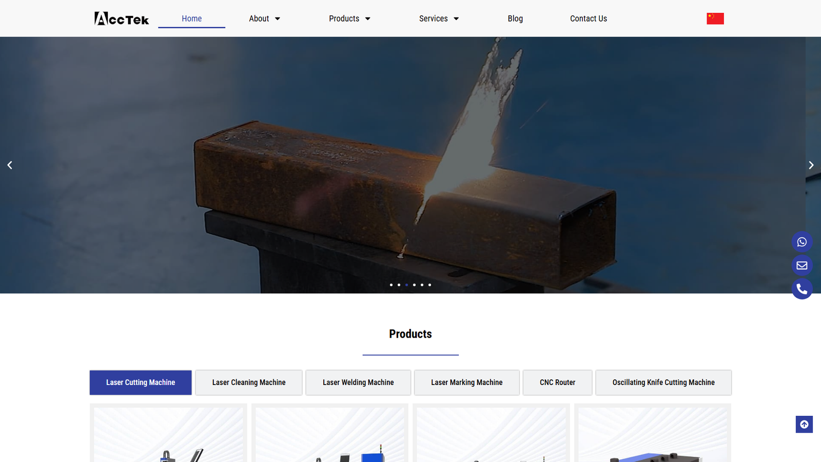 AccTek Group Automated machining center