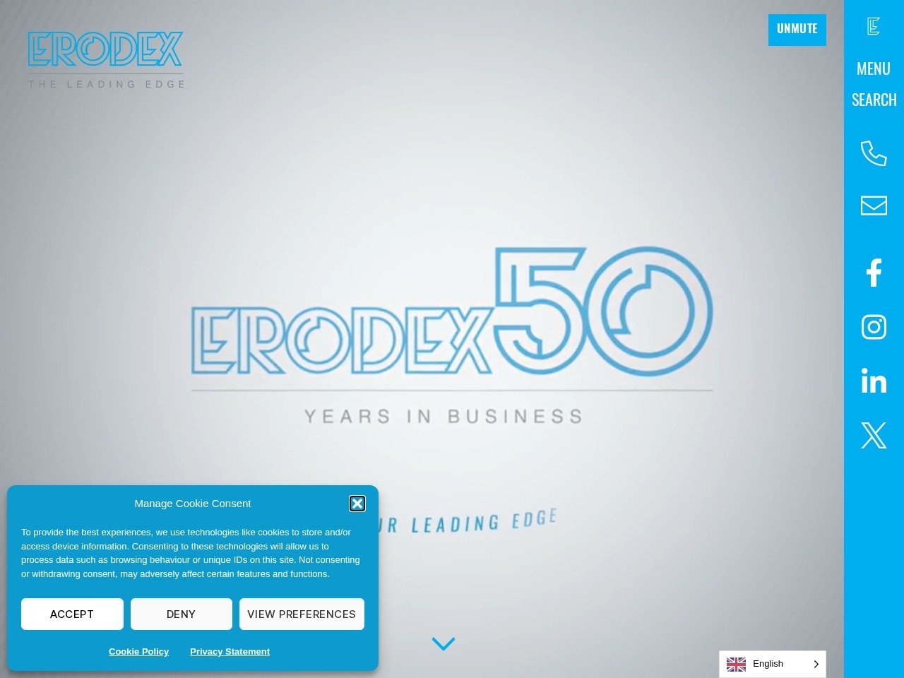 Erodex (UK) Limited tailored CNC fabrication