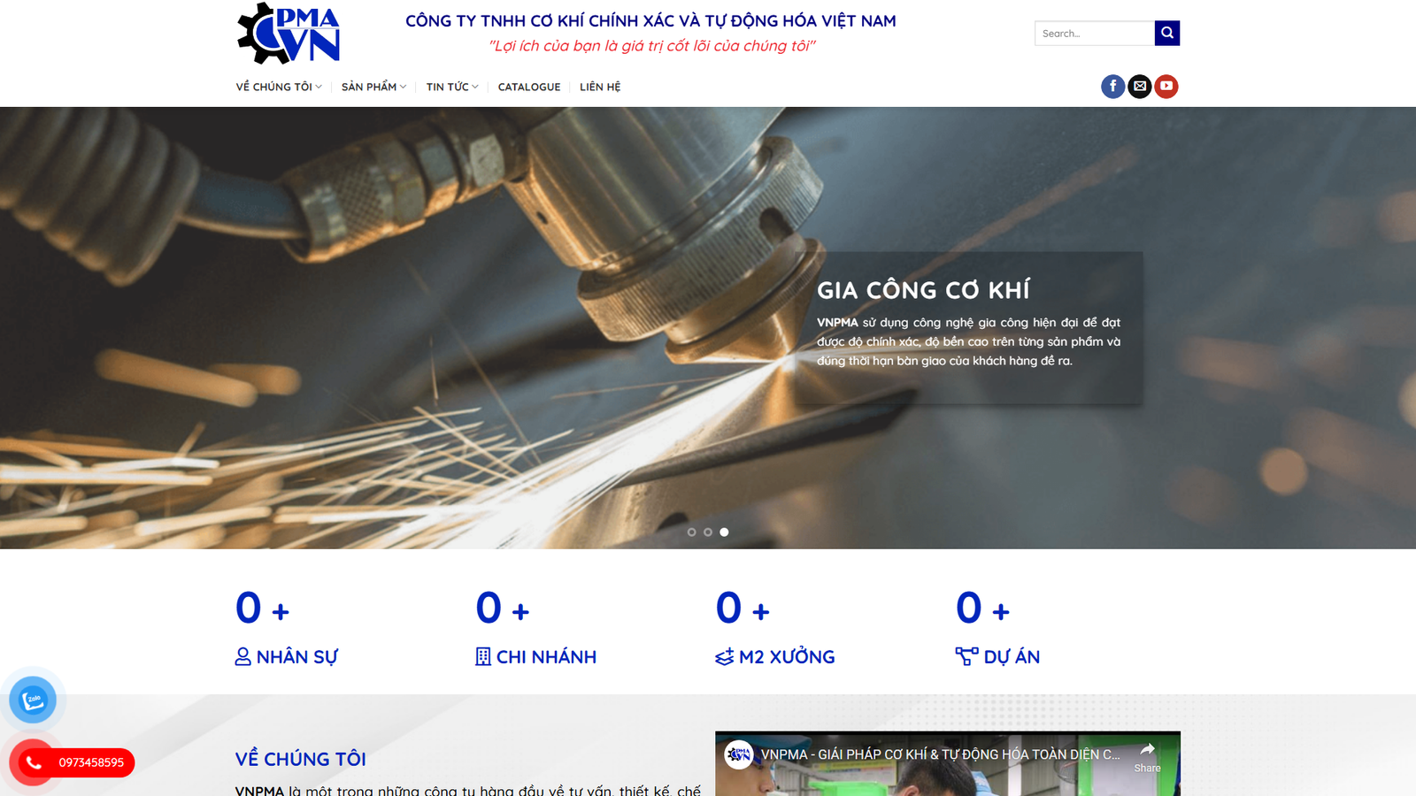 CÔNG TY TNHH CƠ KHÍ CHÍNH XÁC VÀ TỰ ĐỘNG HÓA VIỆT NAM Vietnamese CNC machining