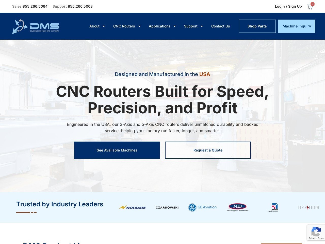 Diversified Machine Systems CNC engraving services