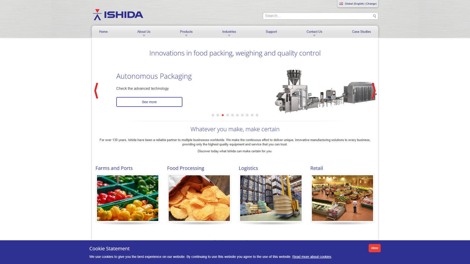 GEA CNC culinary facility