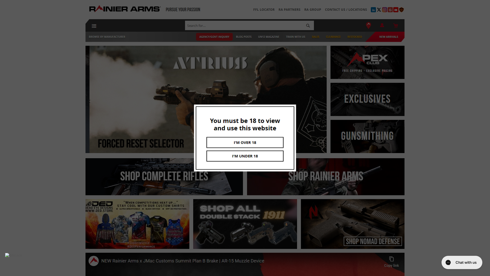 Rainier Arms Mac 10 accessory rails