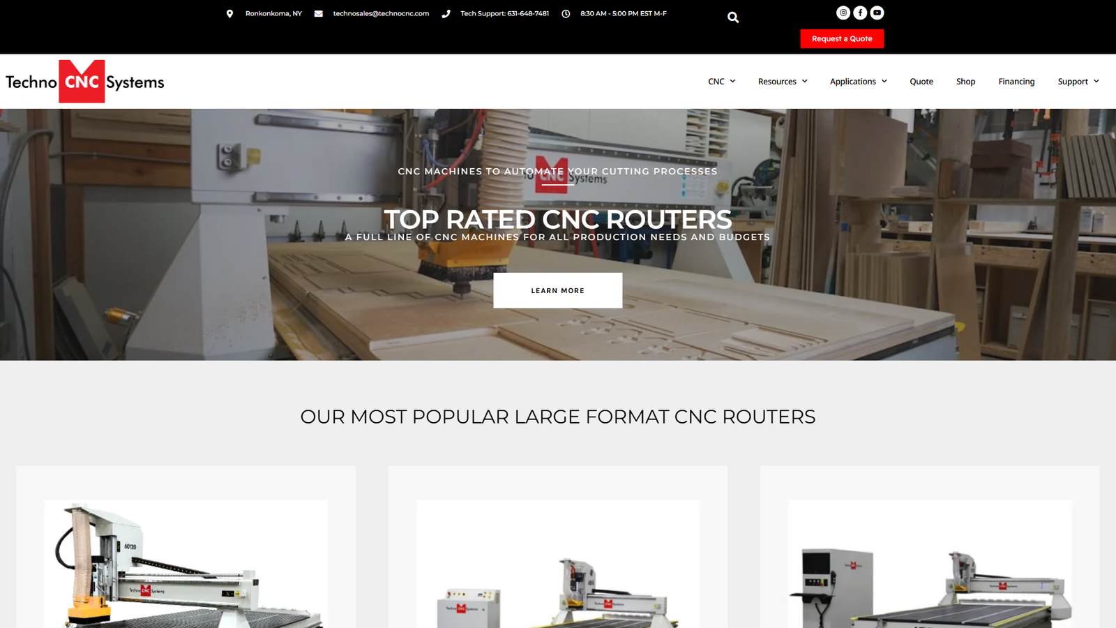 Techno CNC Systems Precision CNC services