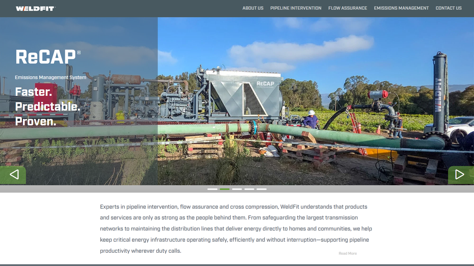 WeldFit industrial pipe fittings