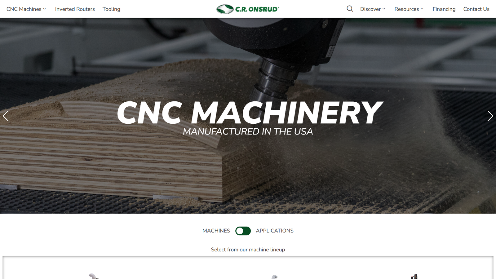 C.R. Onsrud Automated woodworking services