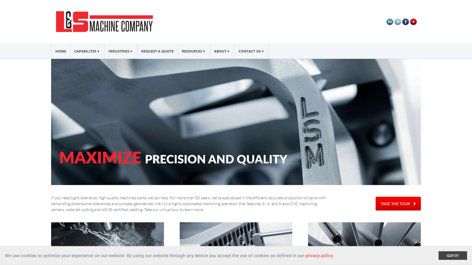 Lsmachineco train part manufacturing