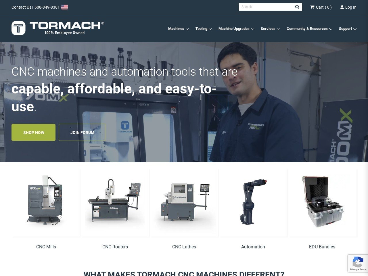Tormach CNC equipment vendors