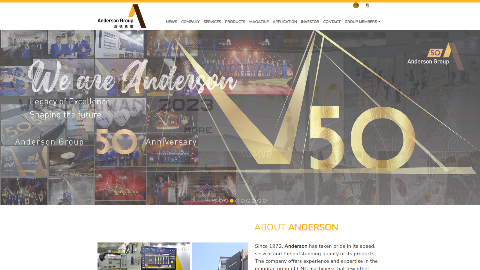 Anderson Group CNC engraving service