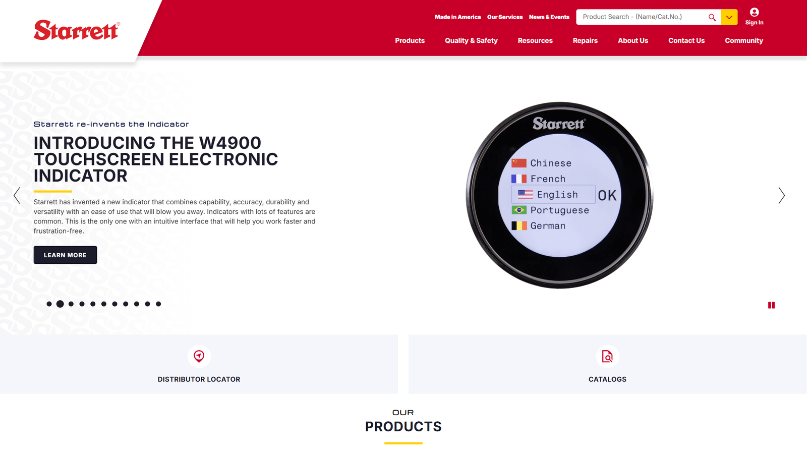 Starrett CNC hardware manufacturers