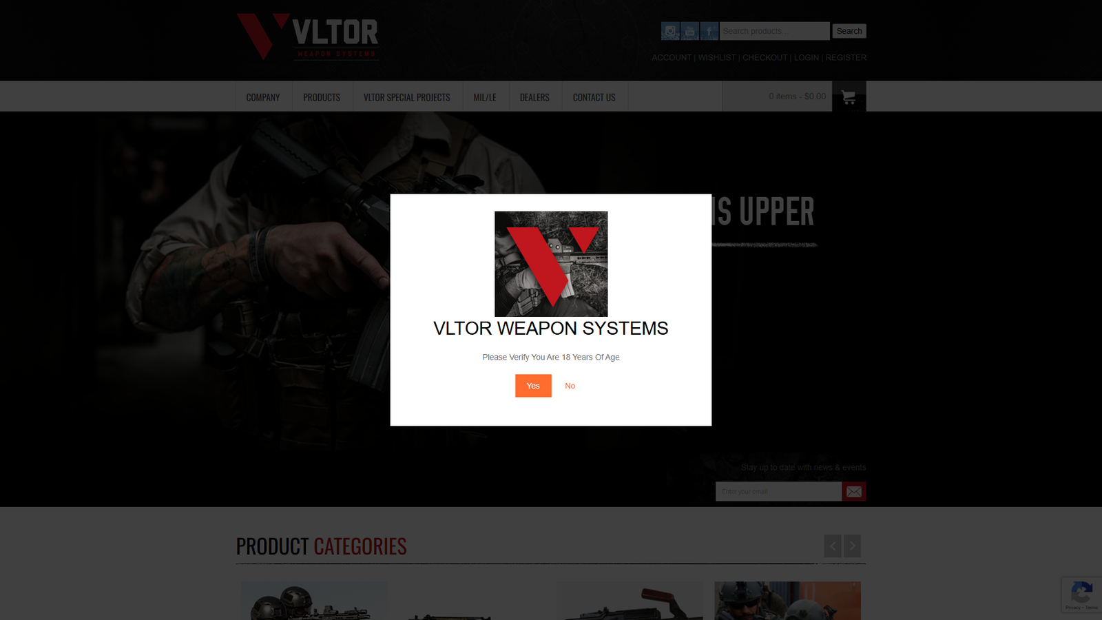 VLTOR Weapon Systems Mac 10 upper attachments