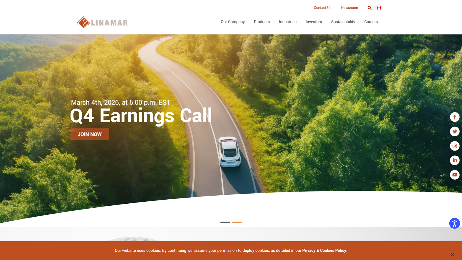 Linamar CNC accessory producers