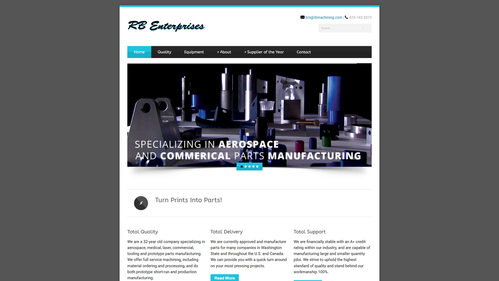 RB Enterprises CNC service providers