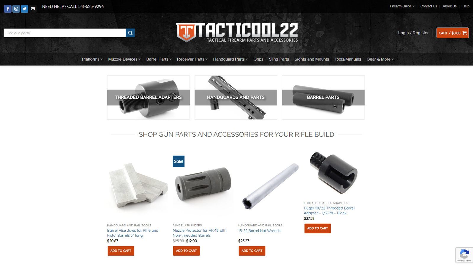 Inc. Tailored MAC-10 rail solutions